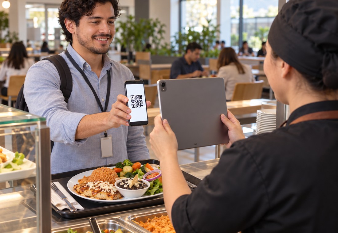 QR validado con iPad